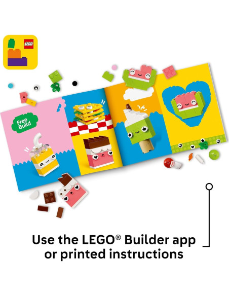 LEGO Clásico Amigos de Comida 11039 - Juguete Creativo 150 Piezas