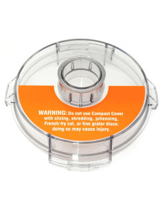Cubierta plana de reemplazo Cuisinart DLC-806GTXT1 para procesadores