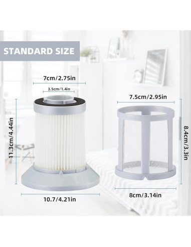 Paquete de 3 Filtros BTRSOLUS para Aspiradora Bissell 2156A
