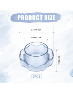 Tapa de Reemplazo para Vitamix 64oz - 2 Piezas - Gosknor 2