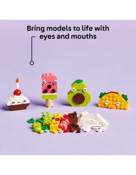 LEGO Clásico Amigos de Comida 11039 - Juguete Creativo 150 Piezas