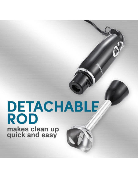 Mezclador de Mano Elite Gourmet EHB1015 500W 2 Velocidades