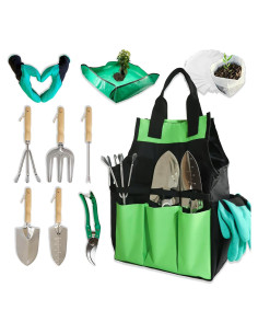 Juego de Herramientas de Jardín BovcTrraann 10 Piezas