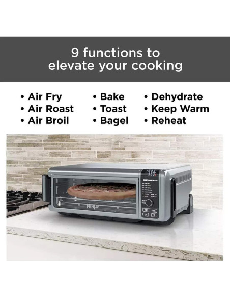 Horno Digital Ninja Foodi 9 en 1 Acero Inoxidable 1800W