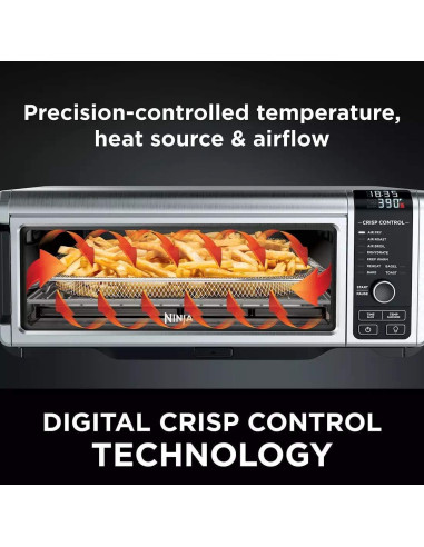 Horno Digital Ninja Foodi 9 en 1 Acero Inoxidable 1800W
