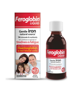 Feroglobin Líquido de Hierro 250ml - Suplemento Vitalidad