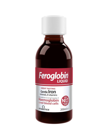 Feroglobin Líquido de Hierro 250ml - Suplemento Vitalidad