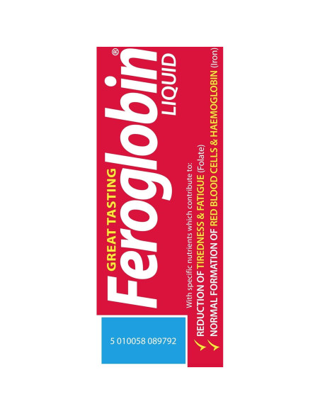 Feroglobin Líquido de Hierro 250ml - Suplemento Vitalidad