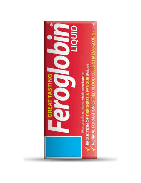 Feroglobin Líquido de Hierro 250ml - Suplemento Vitalidad