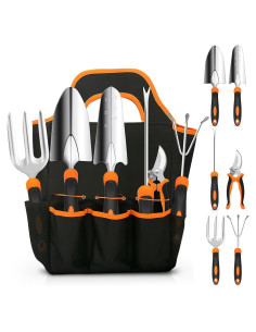 Juego de Herramientas de Jardinería CHRYZTAL 7 en 1 Acero Inoxidable