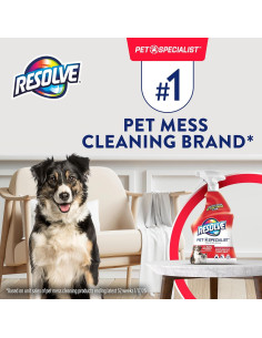 Spray Quitamanchas y Olores Resolve 650 ml para Mascotas 2
