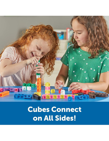 Cubos MathLink Learning Resources - Set 100 Cubos STEM 5+