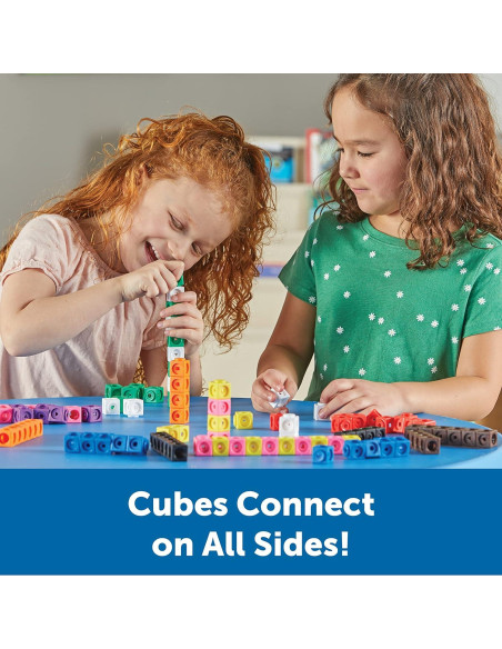 Cubos MathLink Learning Resources - Set 100 Cubos STEM 5+