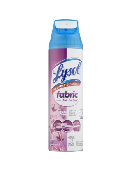Lysol Spray Desinfectante para Telas 450ml - Lavanda