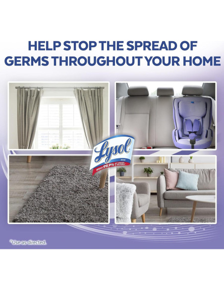 Lysol Spray Desinfectante para Telas 450ml - Lavanda