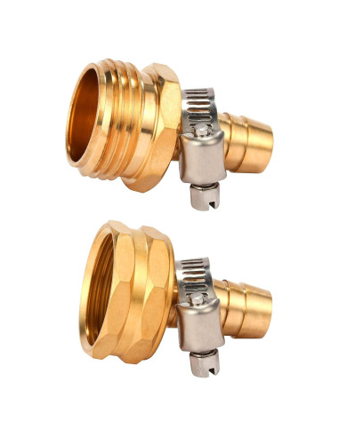 Kit de Conector de Manguera Sanpaint 1/2" con Abrazaderas