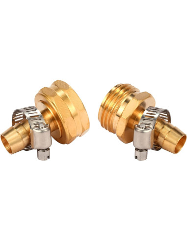 Kit de Conector de Manguera Sanpaint 1/2" con Abrazaderas