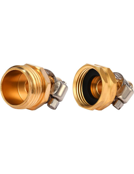 Kit de Conector de Manguera Sanpaint 1/2" con Abrazaderas