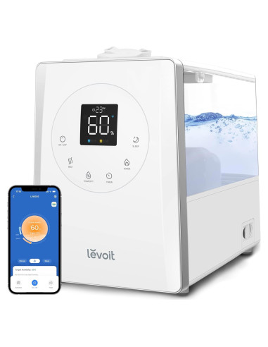 Humidificador LEVOIT LV600S 6L Inteligente Niebla Cálida Fría