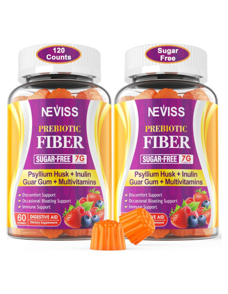 Gomitas de Fibra Neviss 7g - Salud Digestiva Sin Azúcar Gomitas de Fibra Neviss 7g - Salud Digestiva Sin Azúcar