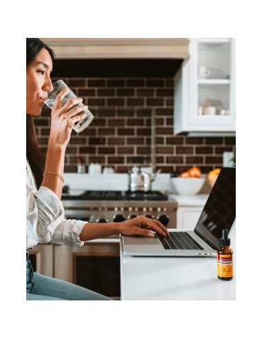 Extracto de Ashwagandha Orgánico Herb Pharm 60 ml Glicerita Sin Alcohol