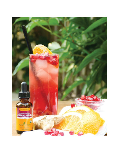 Extracto de Ashwagandha Orgánico Herb Pharm 60 ml Glicerita Sin Alcohol