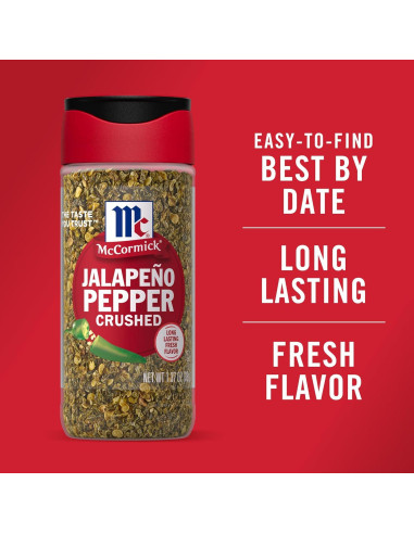 Pimiento Jalapeño Triturado McCormick 38.8 g - Sabor Picante