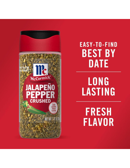 Pimiento Jalapeño Triturado McCormick 38.8 g - Sabor Picante