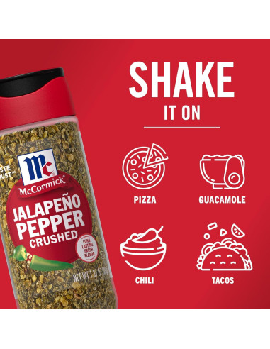 Pimiento Jalapeño Triturado McCormick 38.8 g - Sabor Picante