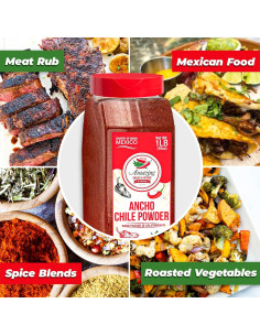 Pimienta en polvo de chile ancho 453g - Amazing Chiles & Spices 2