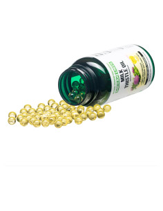 Cápsulas de Aceite de Cardo Mariano 200mg Best Value Organic