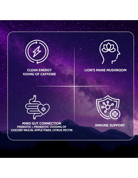 Yerba Mate Instantáneo BloomBoost 330g - Sabor Durazno Mango