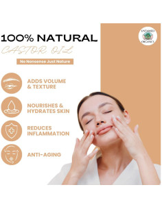 Aceite de Ricino Orgánico Roll On Untamed 30ml - Hidratante y Crecimiento 2