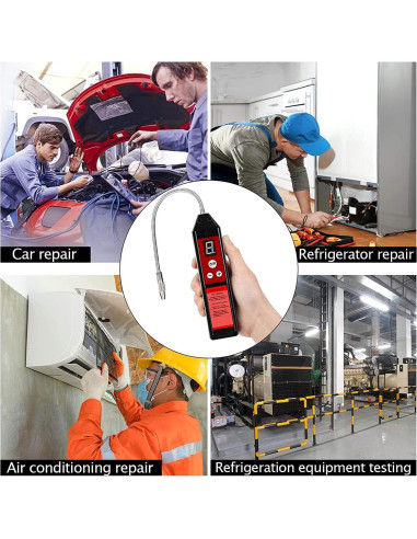 Detector de Fugas de Gas Halógeno Wale&Morn WJL-6000PRO