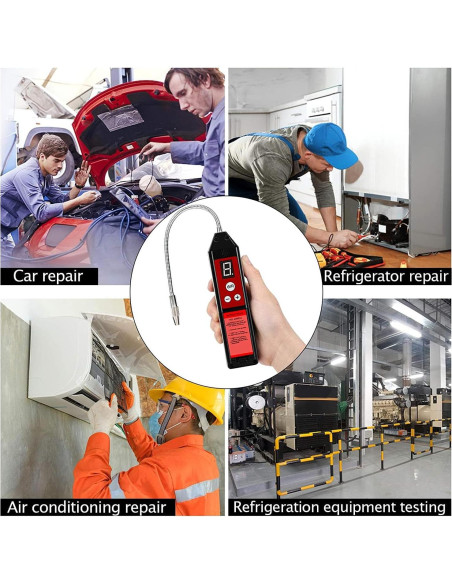 Detector de Fugas de Gas Halógeno Wale&Morn WJL-6000PRO