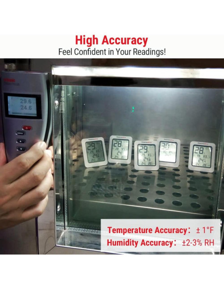 Higrómetro Digital ThermoPro TP50 con Monitor de Temperatura y Humedad