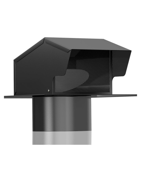 Ventilación de Techo Hon&Guan 6 Pulgadas Acero Galvanizado