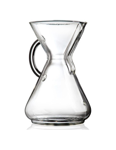 Cafetera Chemex Pour-Over 10 Tazas - Vidrio Borosilicato