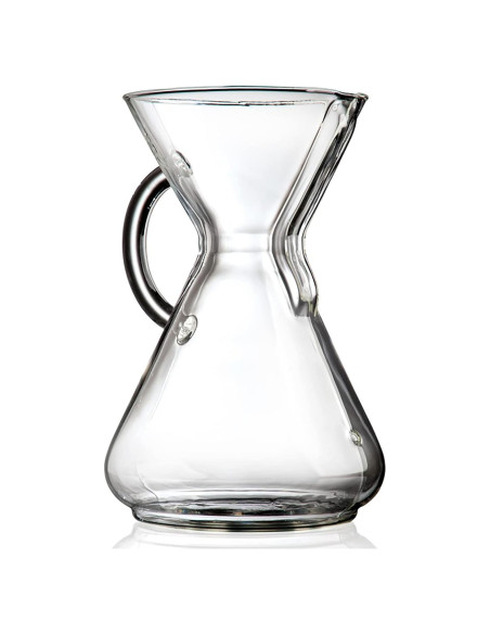 Cafetera Chemex Pour-Over 10 Tazas - Vidrio Borosilicato