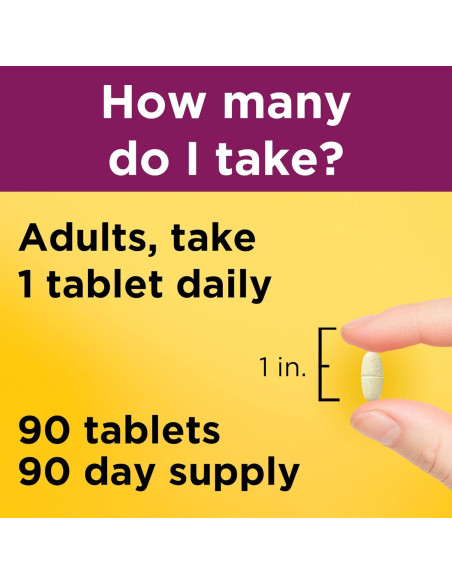 Nature Made Multivitamina Para Ella 50+ Sin Hierro 90 Tabletas