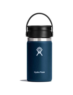 Botella de Agua Aislada Hydro Flask 12 Oz Boca Ancha Indigó