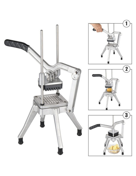 Cortador de Verduras ROVSUN con 4 Cuchillas de Acero Inoxidable