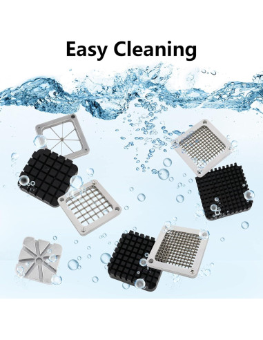 Cortador de Verduras ROVSUN con 4 Cuchillas de Acero Inoxidable