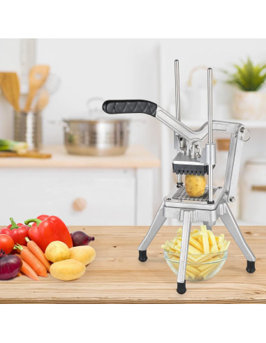 Cortador de Verduras ROVSUN con 4 Cuchillas de Acero Inoxidable