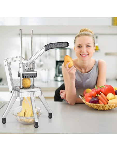 Cortador de Verduras ROVSUN con 4 Cuchillas de Acero Inoxidable