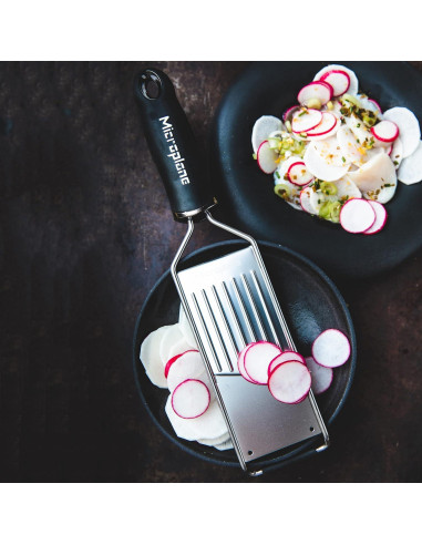 Rallador de Cocina Microplane Gourmet con Guante Protector