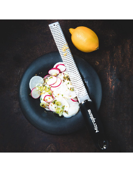 Rallador de Cocina Microplane Gourmet con Guante Protector