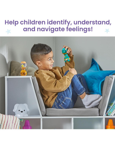 Botellas Sensoriales hand2mind - Abrumado y Calmado, 2 Piezas