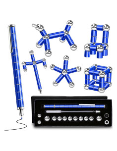 Bolígrafo Magnético TYJHAFN Azul - Juguete Anti-Estrés