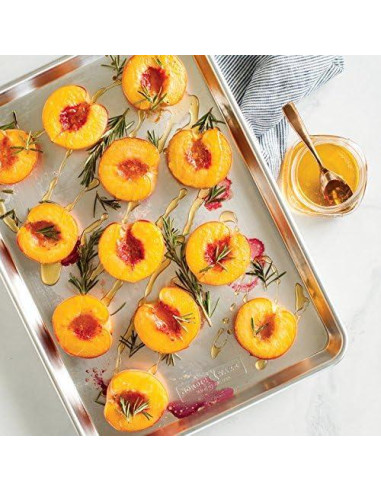 Bandeja de Horno Media Nordic Ware Naturals 3 Piezas Aluminio